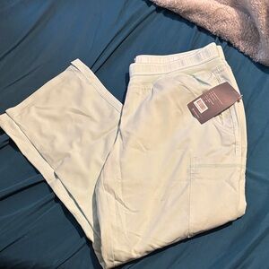 Med Couture Women's Light Blue Straight Leg Pants